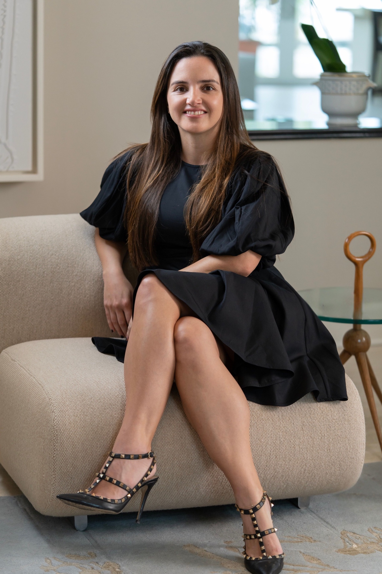 Karol Contreras, founder of SEVN Fine Art Advisory